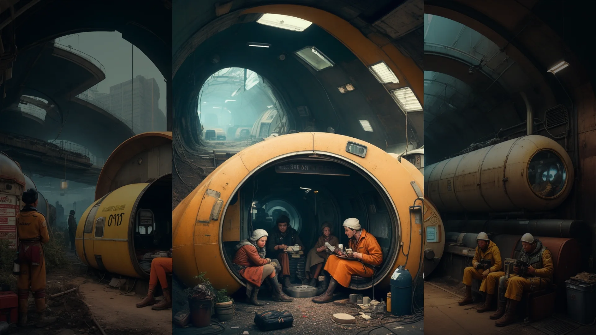 Instinct: Humanity live underground